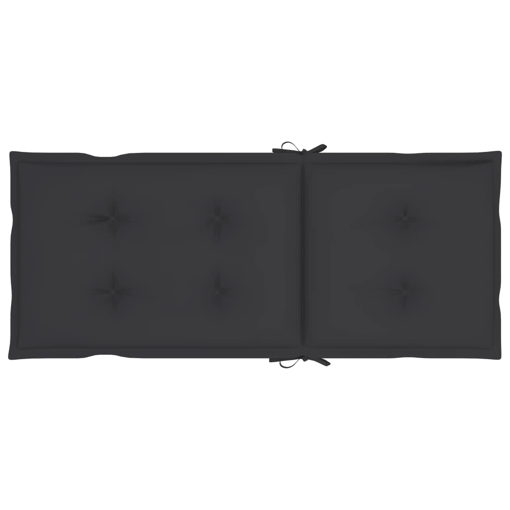 Klappbare Gartenstühle 6 Stk. mit Auflagen Massivholz Akazie