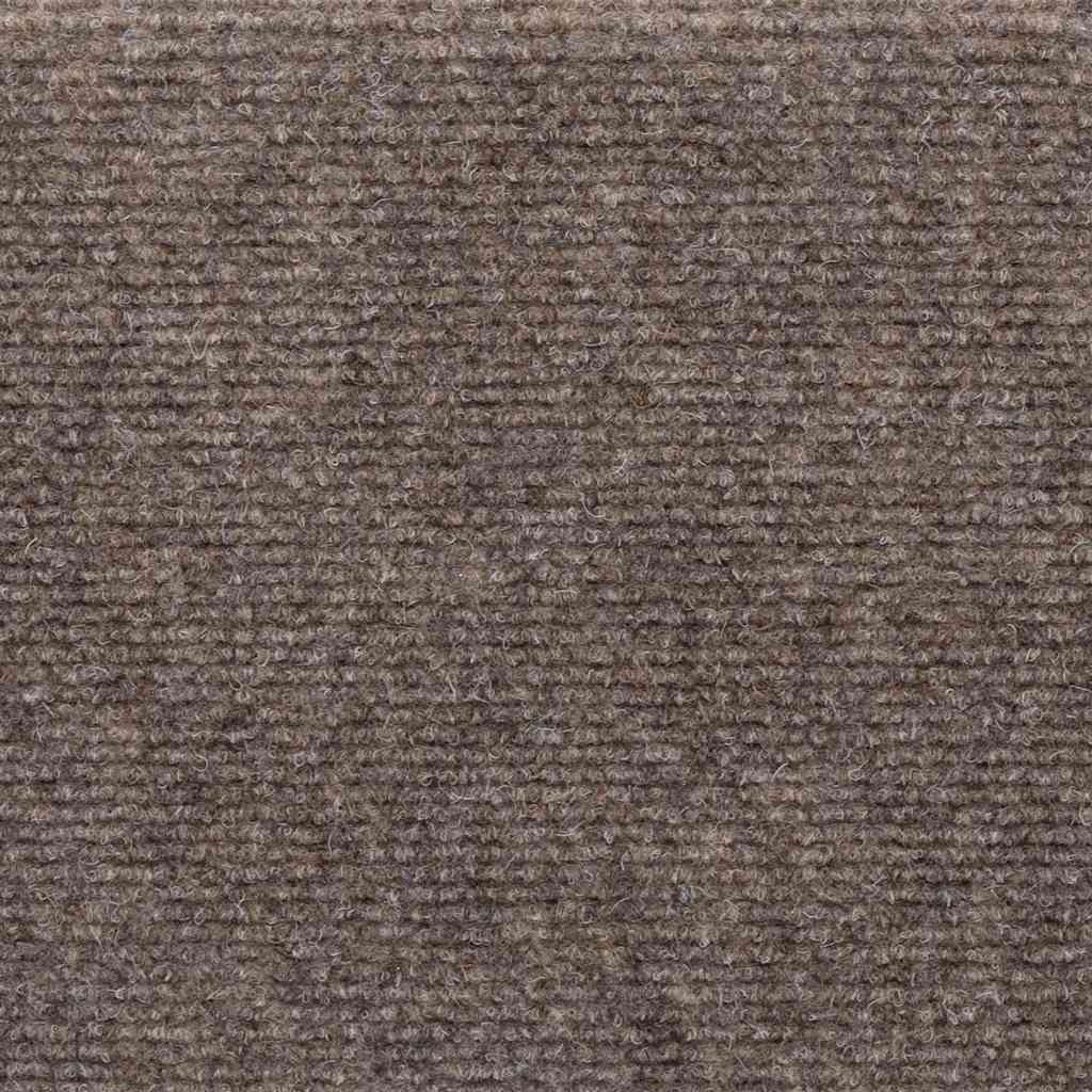 Stufenmatten Selbstklebend 15 Stk. 65x21x4 cm Beige Rechteckiger Rand