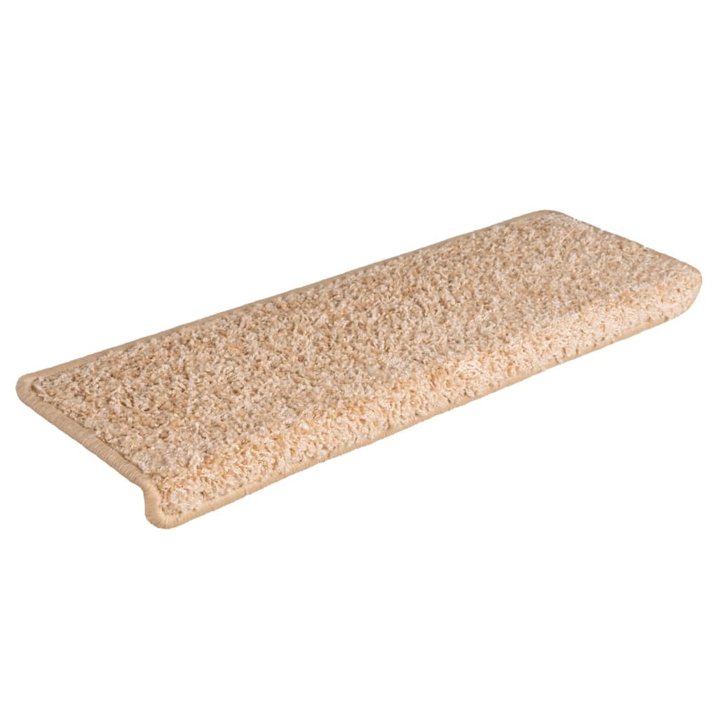 Stufenmatten 15 Stk. 65x21x4 cm Gold Rechteckiger Rand