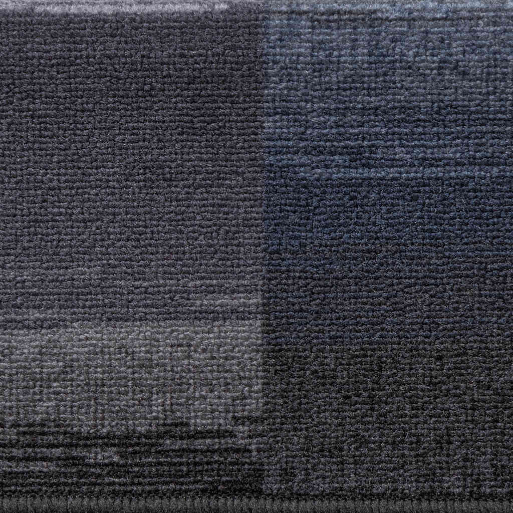 Treppenmatten Selbstklebend 15 Stk. 65x21x4 cm Schwarz und Grau