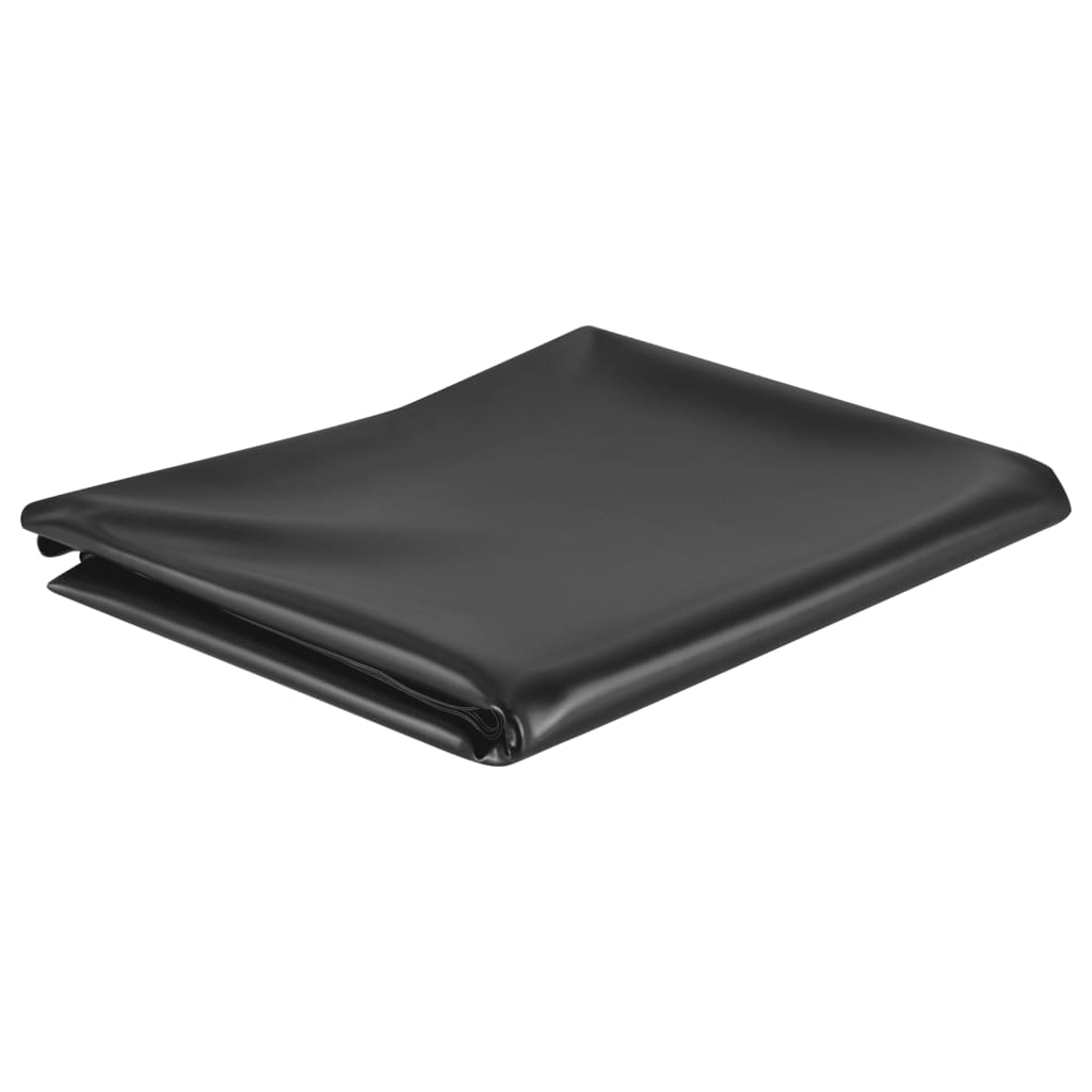 Teichfolie Schwarz 4x8 m PVC 0,5 mm