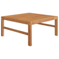 Gartentisch 63x63x30 cm Massivholz Teak