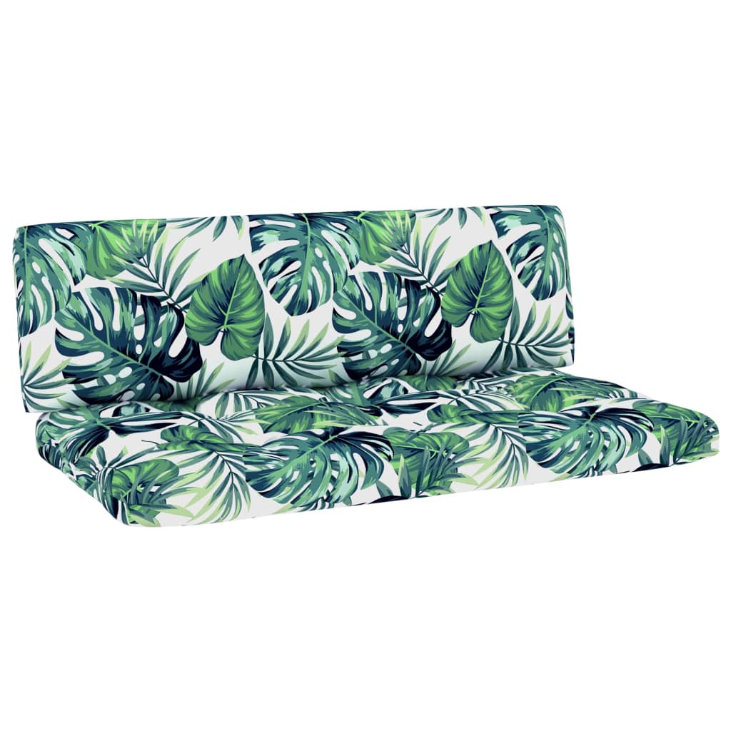 4-tlg. Paletten-Lounge-Set mit Kissen Imprägniertes Kiefernholz