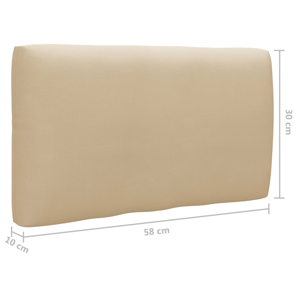 4-tlg. Paletten-Lounge-Set Grau Imprägniertes Kiefernholz