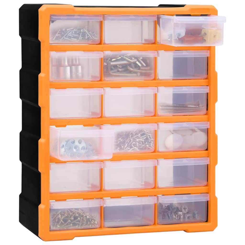 Multi-Schubladen-Organizer 18 Schubladen 38x16x47 cm