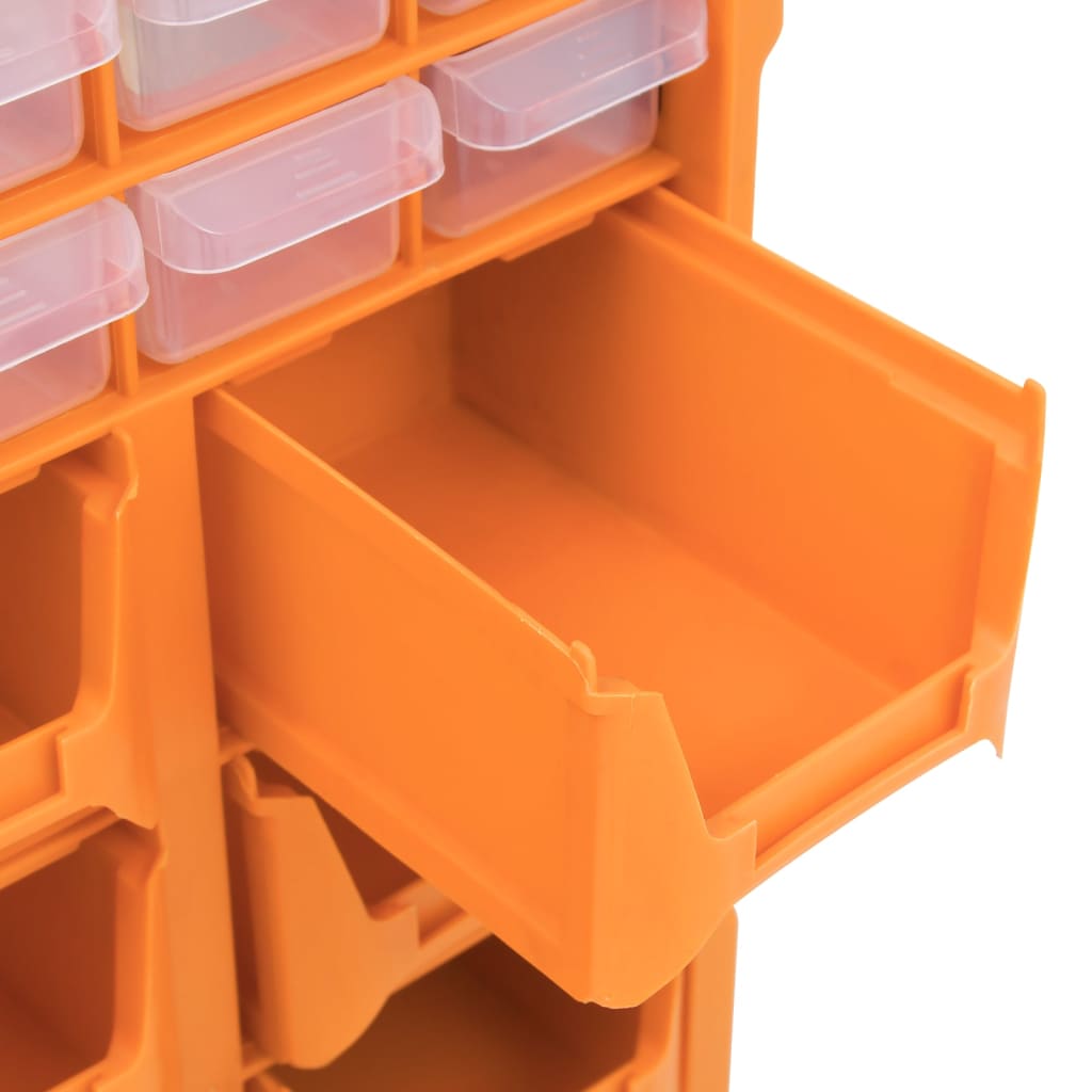 Multi-Schubladen-Organizer mit 39 Schubladen 38x16x47 cm