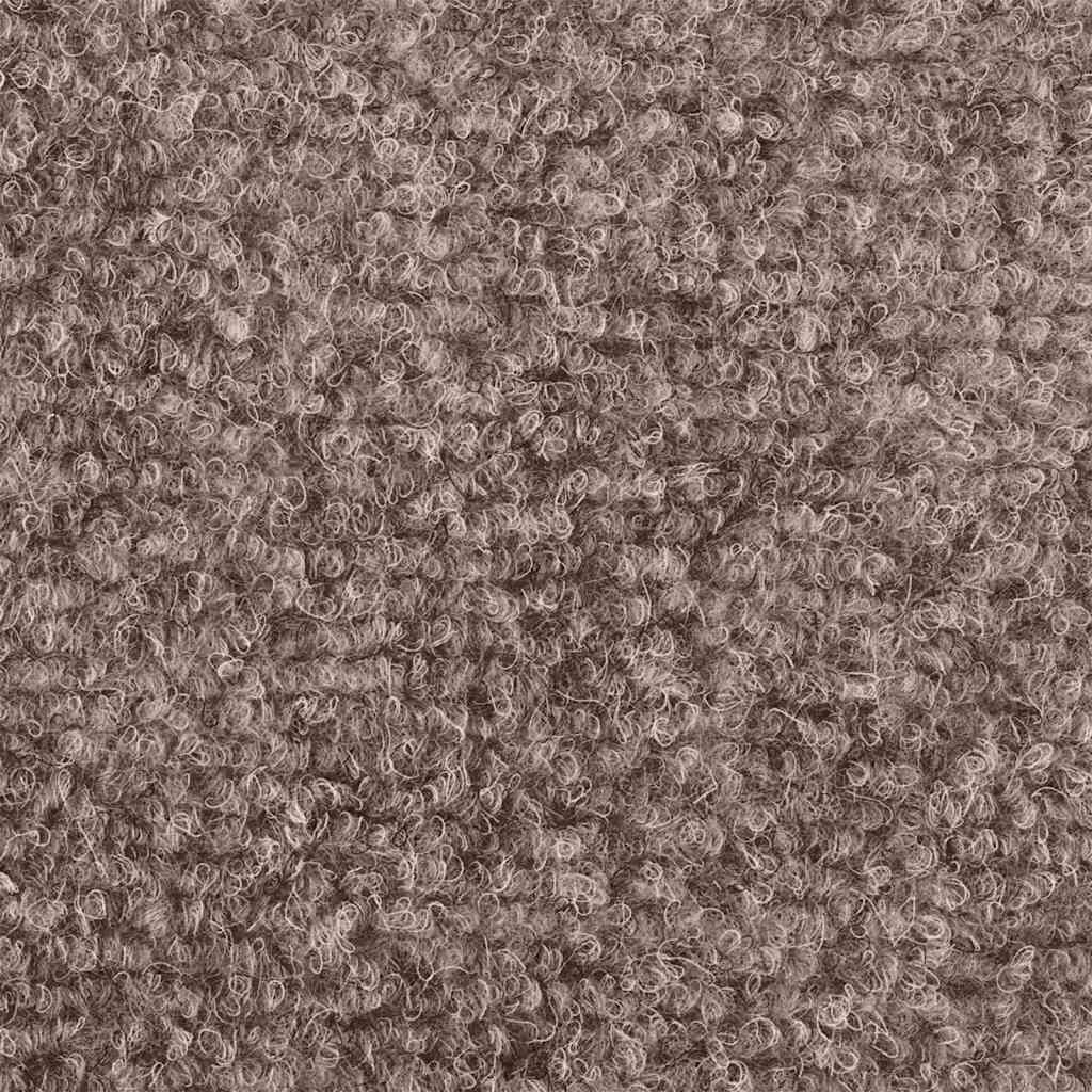 Stufenmatten Selbstklebend 10 Stk. 65x21x4 cm Hellbraun Rechteckiger Rand