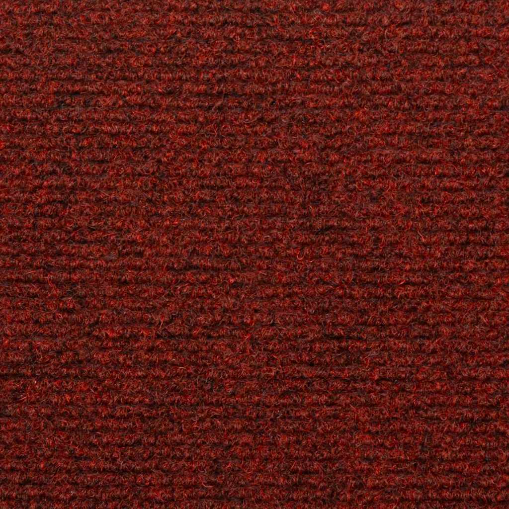 Stufenmatten Selbstklebend 10 Stk. 65x21x4 cm Bordeauxrot Rechteckiger Rand