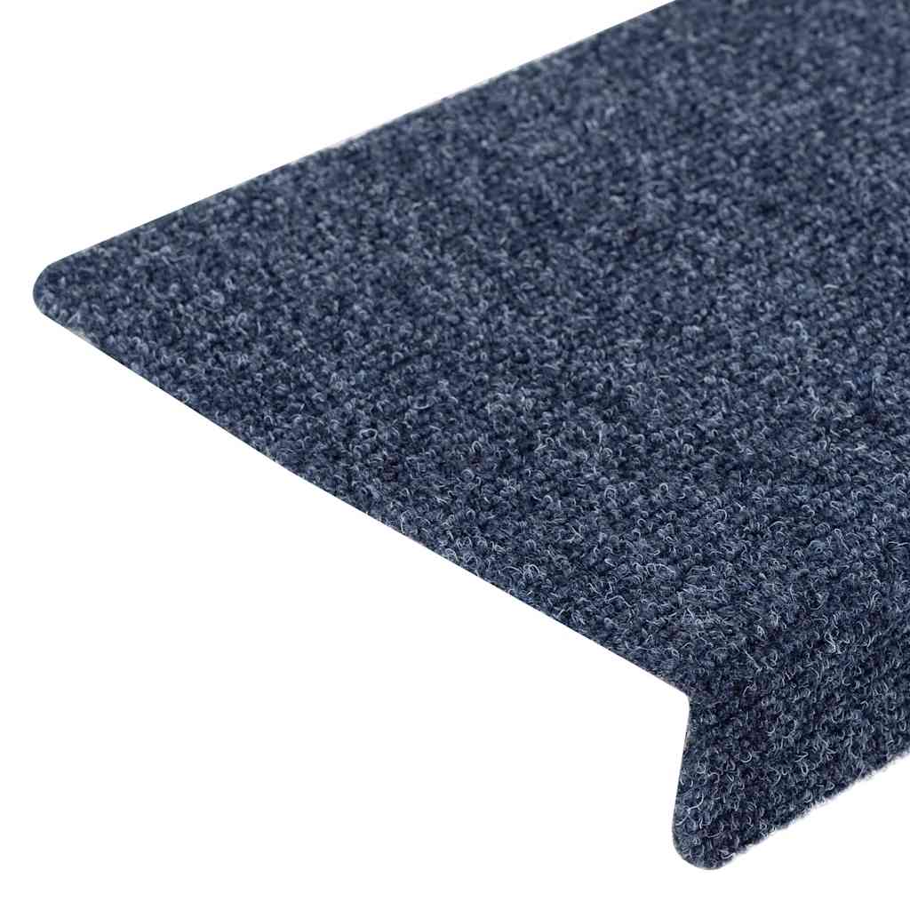 Stufenmatten Selbstklebend 5 Stk. 65x21x4 cm Anthrazit Rechteckiger Rand