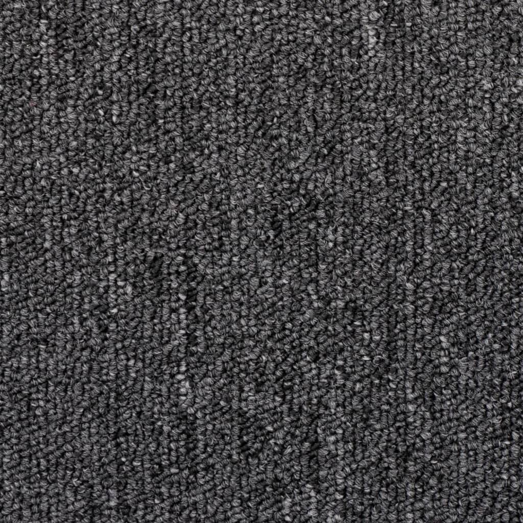 Stufenmatten 10 Stk. 65x24x4 cm Anthrazit Halbrund Groß