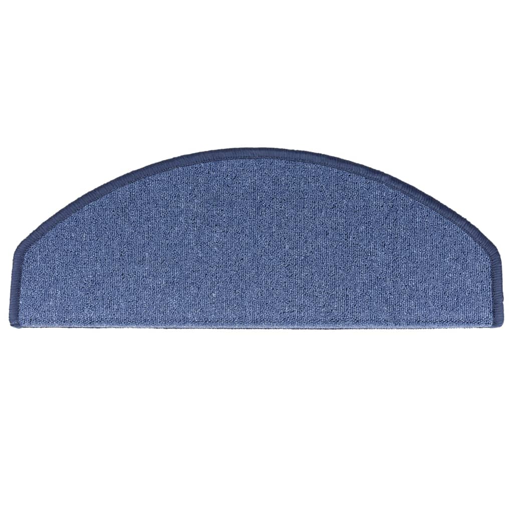 Stufenmatten 10 Stk. 65x24x4 cm Blau Halbrund Groß