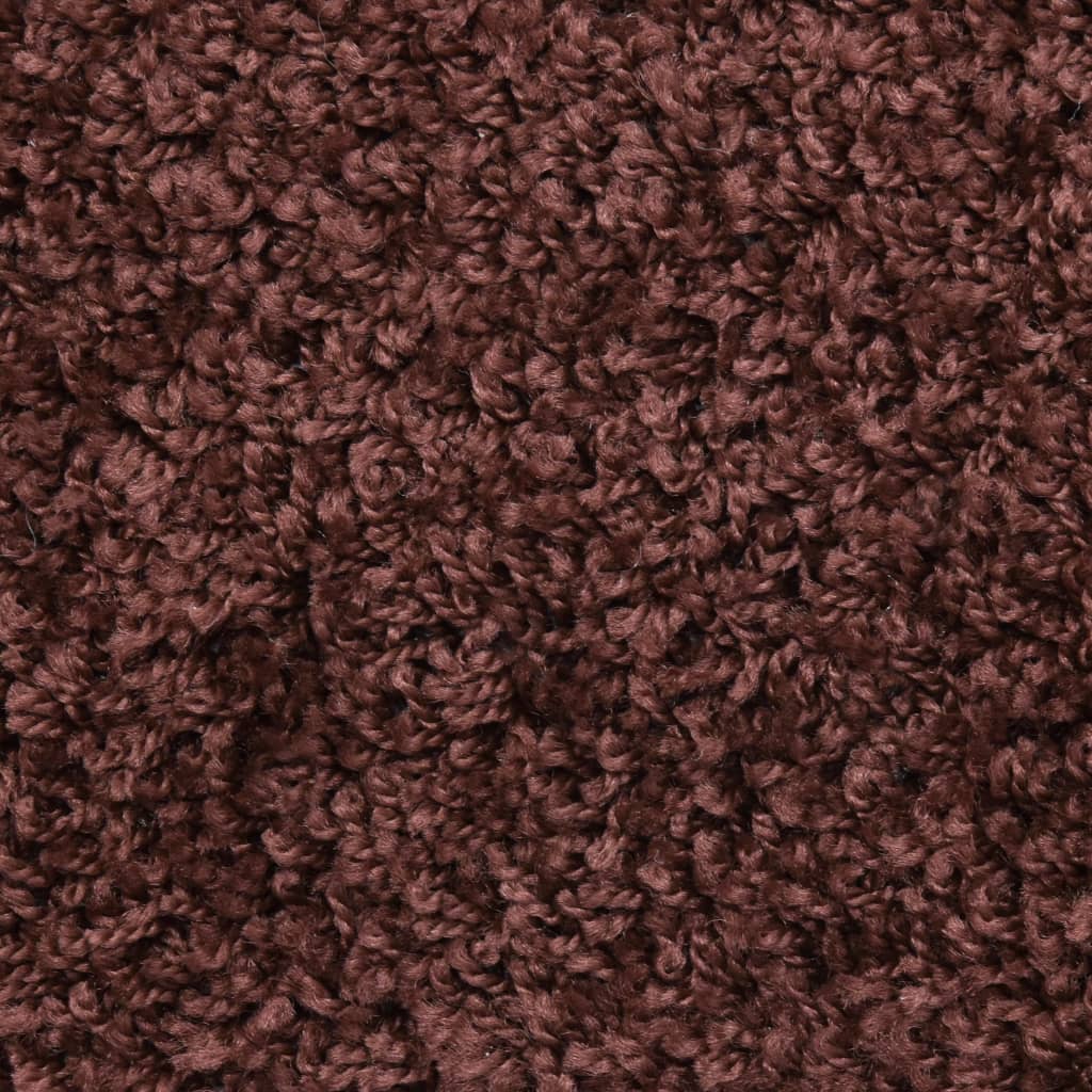 Stufenmatten 10 Stk. 65x21x4 cm Braun Halbrund Groß