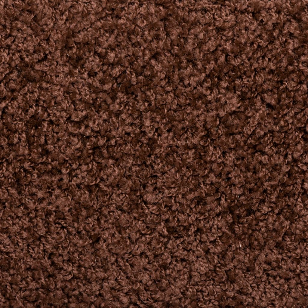 Stufenmatten 10 Stk. 65x21x4 cm Braun Rechteckiger Rand