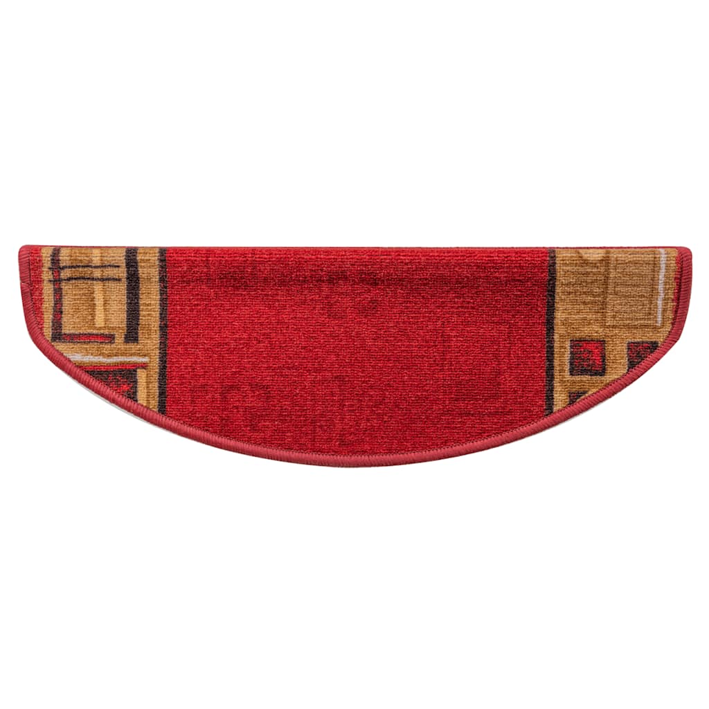 Stufenmatten Selbstklebend 5 Stk. 65x21x4 cm Rot