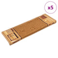 Stufenmatten Selbstklebend 5 Stk. 65x21x4 cm Beige