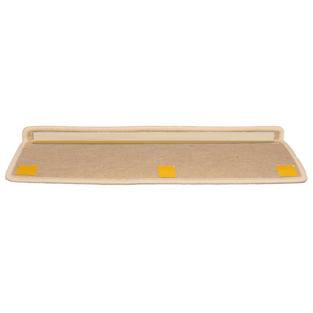 Stufenmatten 15 Stk. 65x21x4 cm Silber Rechteckiger Rand