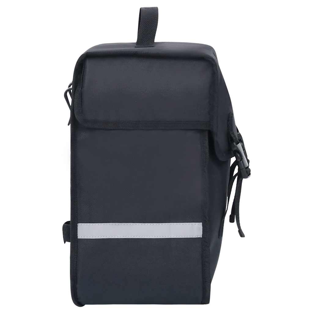 Fahrradtasche für Gepäckträger Wasserdicht 21 L Schwarz