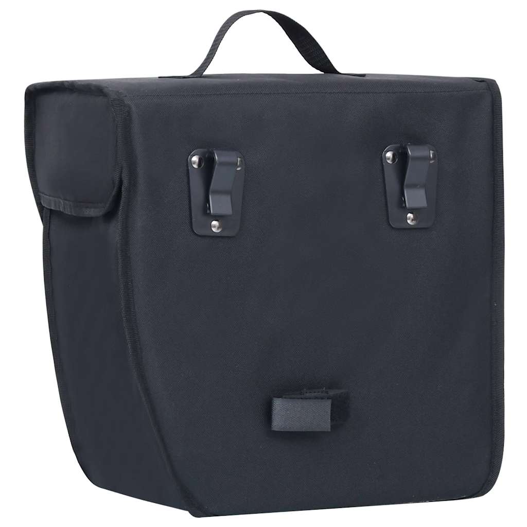 Fahrradtasche für Gepäckträger Wasserdicht 21 L Schwarz
