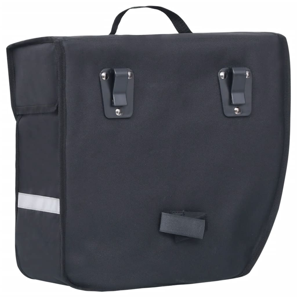 Fahrradtasche für Gepäckträger Wasserdicht 21 L Schwarz