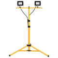 LED-Fluter mit Stativ 2x20 W Kaltweiß