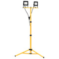 LED-Fluter mit Stativ 2x30 W Kaltweiß