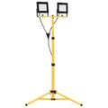LED-Fluter mit Stativ 2x50 W Kaltweiß