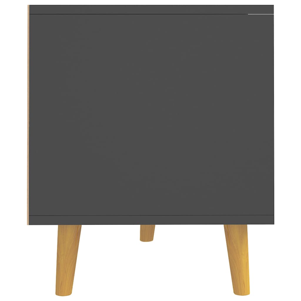 TV-Schrank Grau 90x40x48,5 cm Holzwerkstoff