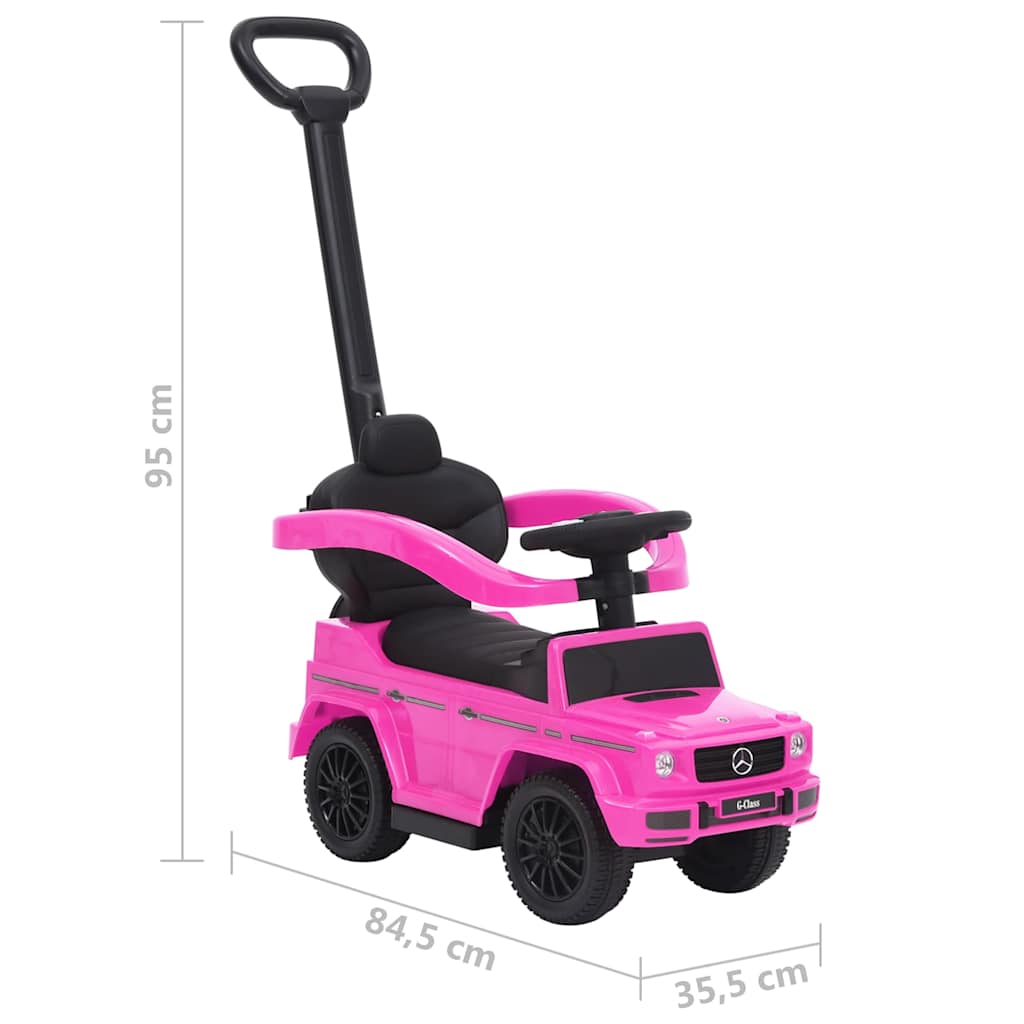 Rutschauto G63 Rosa