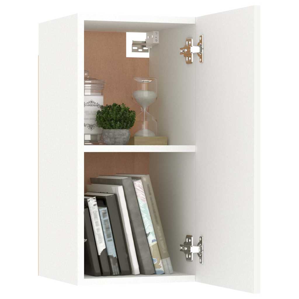 TV-Schrank Weiß 30,5x30x60 cm Holzwerkstoff