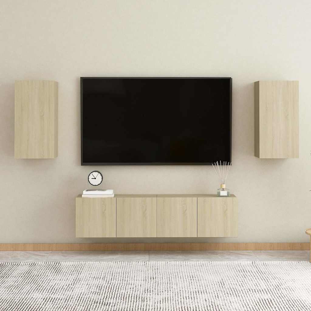 TV-Schrank Sonoma-Eiche 30,5x30x60 cm Holzwerkstoff