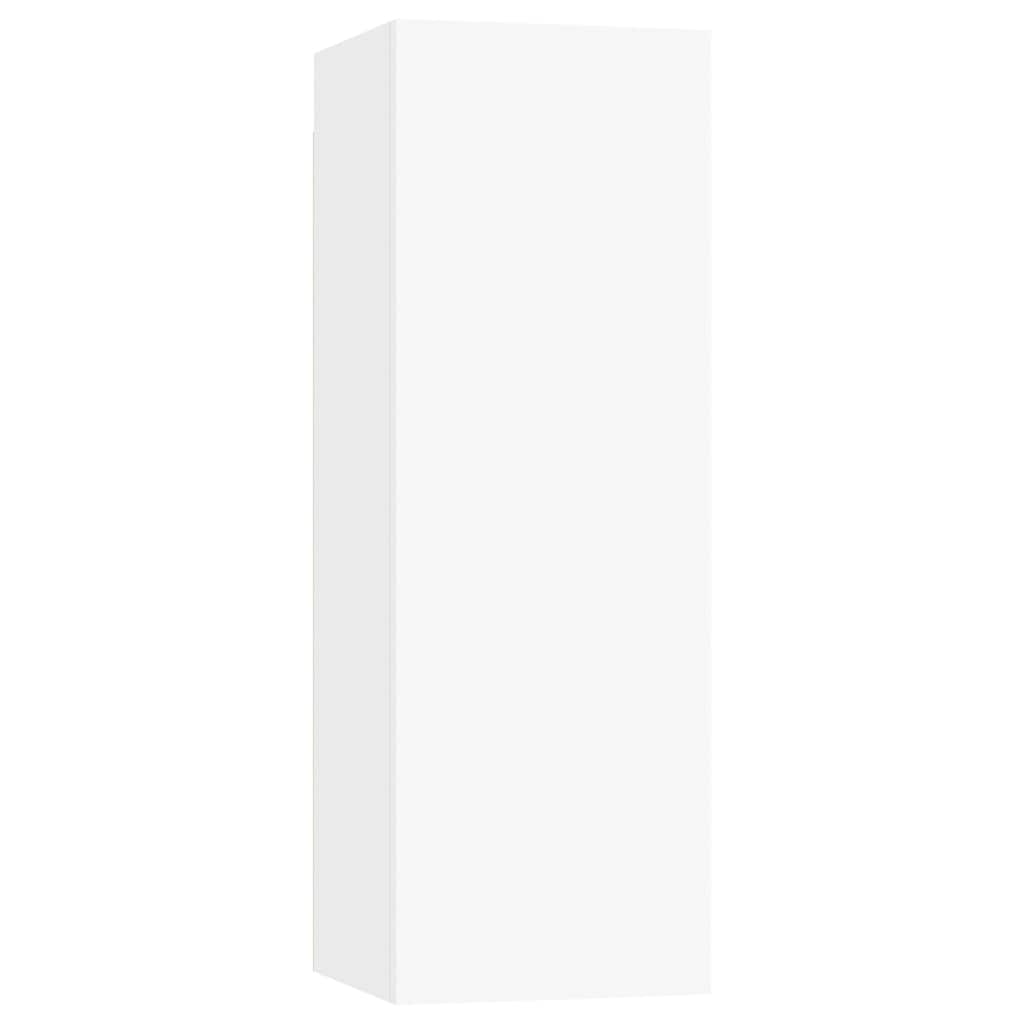 TV-Schrank Weiß 30,5x30x90 cm Holzwerkstoff