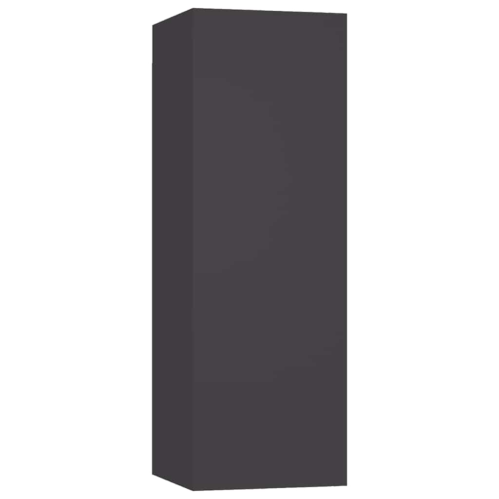 TV-Schrank Grau 30,5x30x90 cm Holzwerkstoff
