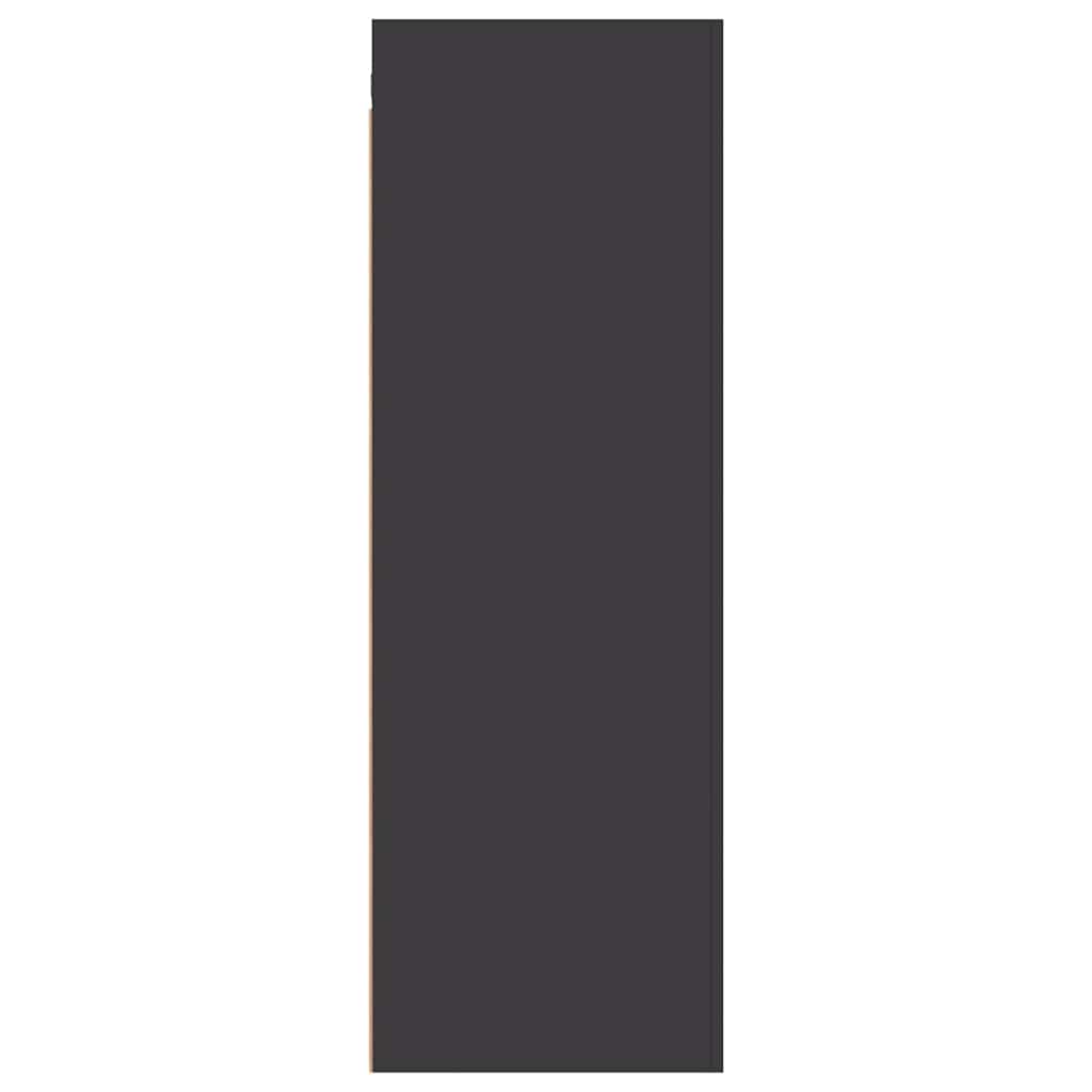TV-Schrank Grau 30,5x30x90 cm Holzwerkstoff