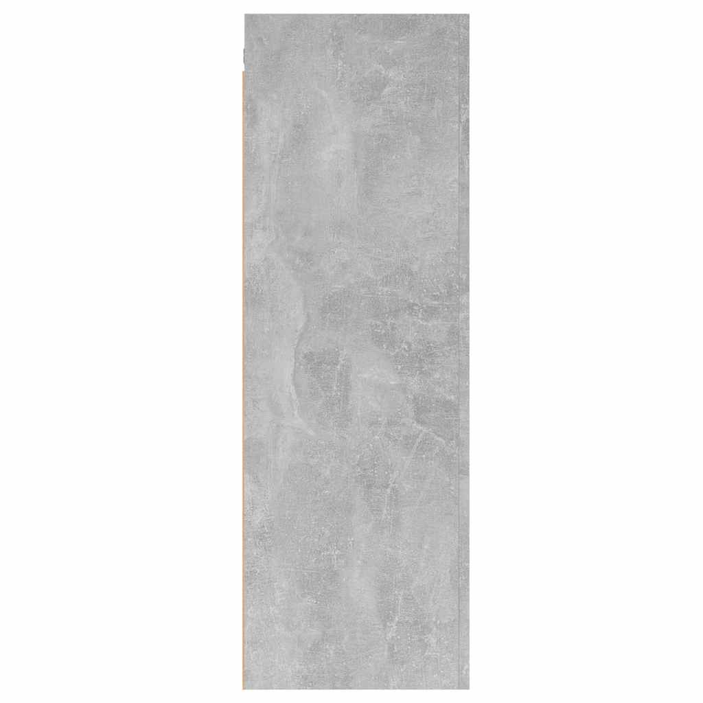 TV-Schrank Betongrau 30,5x30x90 cm Holzwerkstoff