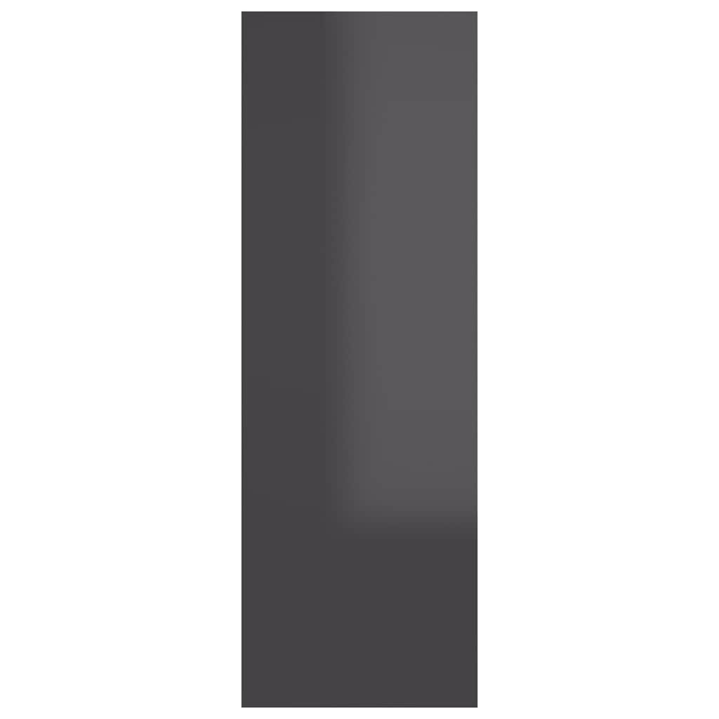TV-Schrank Hochglanz-Grau 30,5x30x90 cm Holzwerkstoff