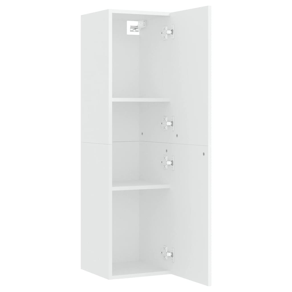 TV-Schrank Weiß 30,5x30x110 cm Holzwerkstoff