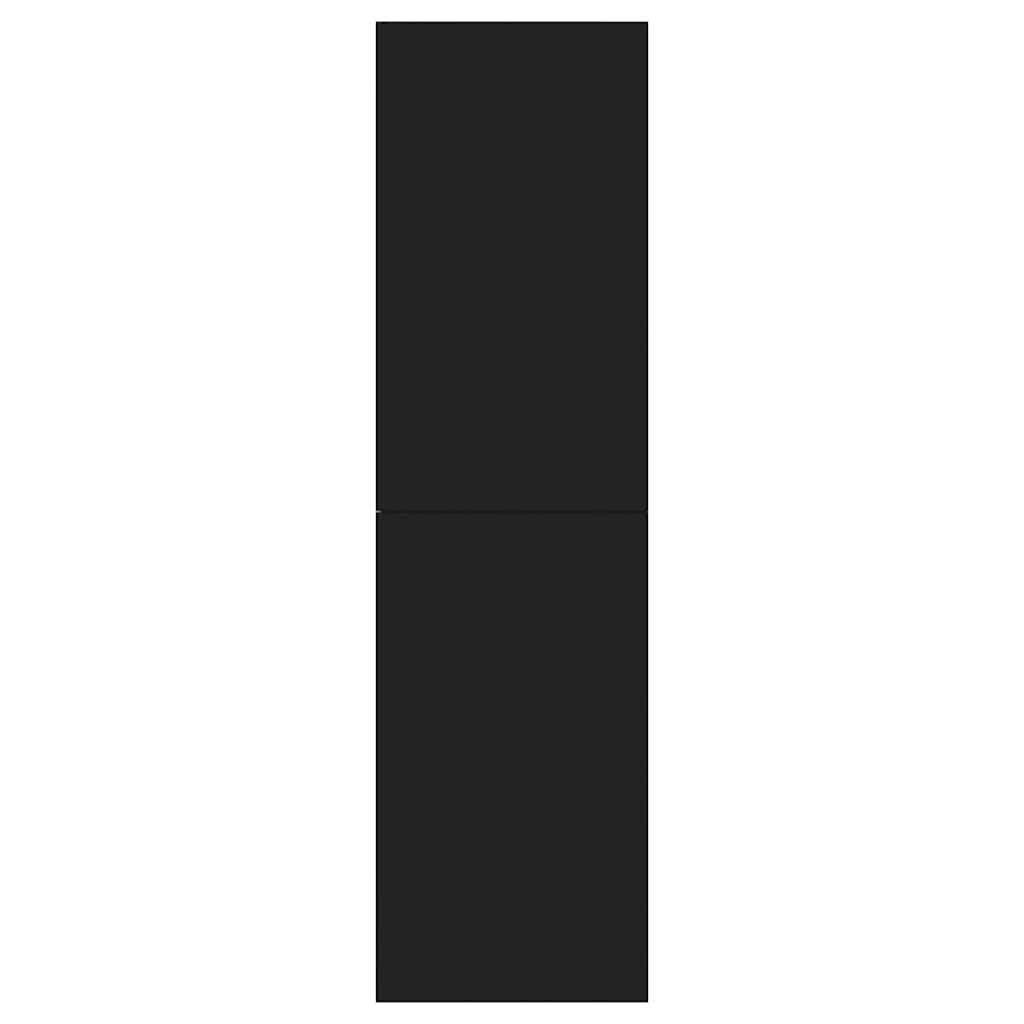 TV-Schrank Schwarz 30,5x30x110 cm Holzwerkstoff