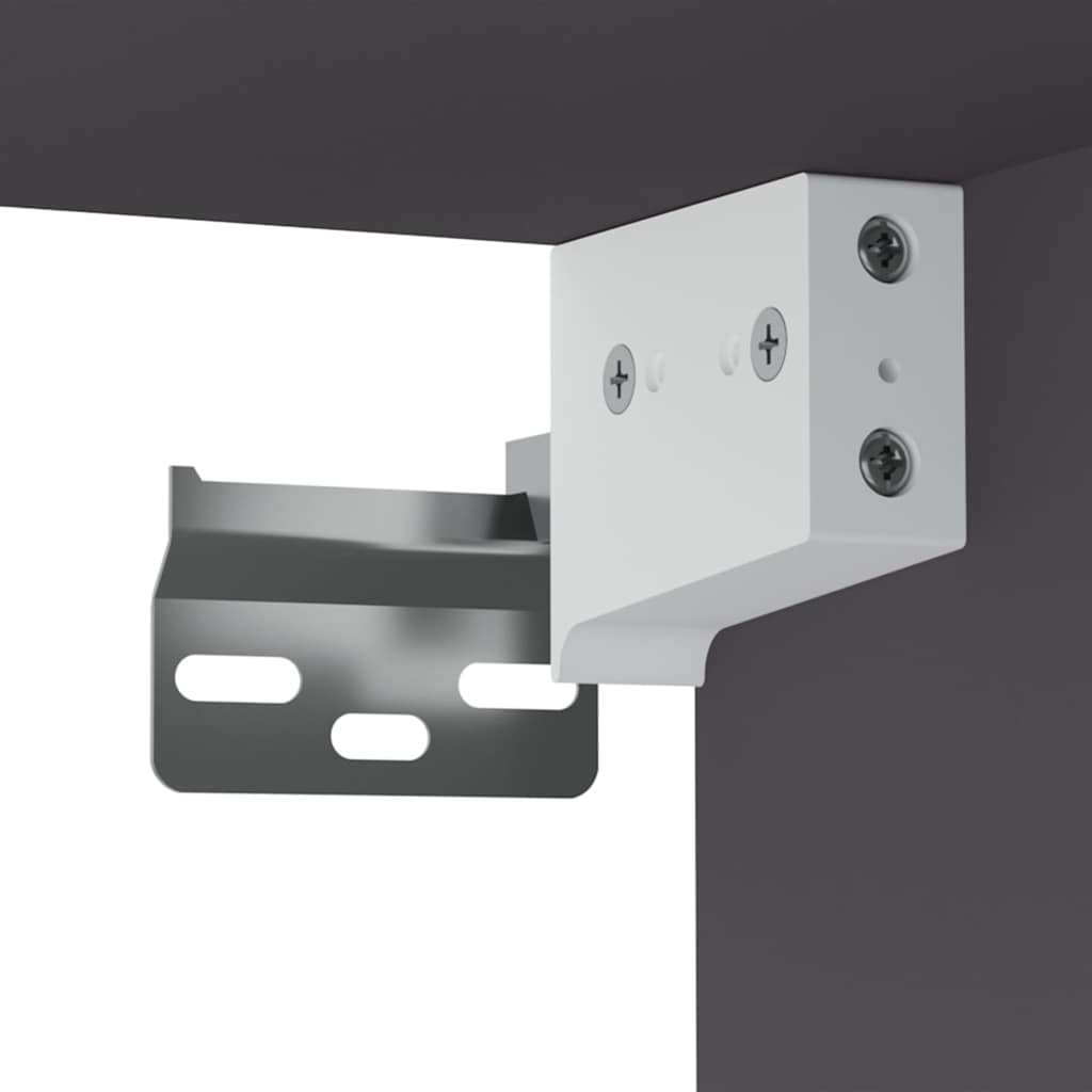 TV-Schränke 2 Stk. Grau 30,5x30x110 cm Holzwerkstoff