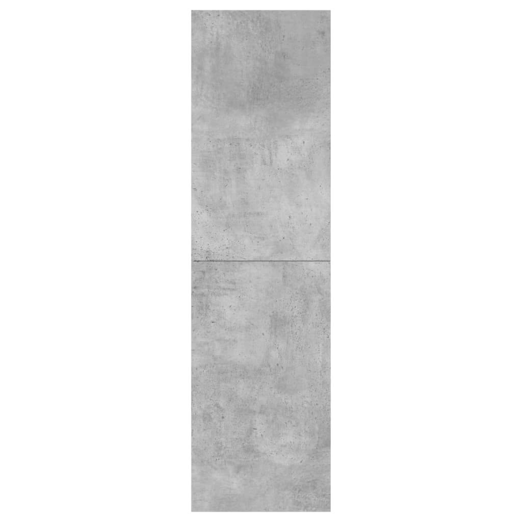 TV-Schränke 2 Stk. Betongrau 30,5x30x110 cm Holzwerkstoff