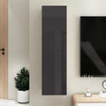 TV-Schrank Hochglanz-Grau 30,5x30x110 cm Holzwerkstoff