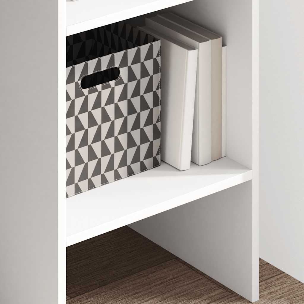 Bücherregal Weiß 40x35x180 cm Holzwerkstoff