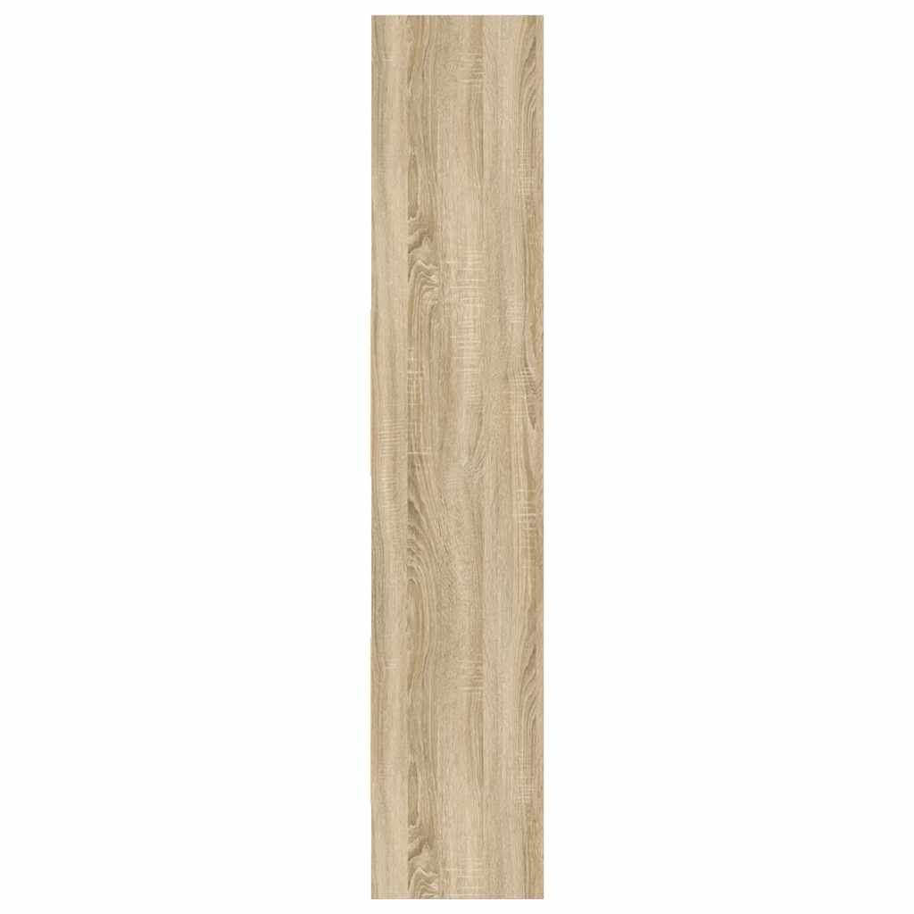 Bücherregal Sonoma-Eiche 40x35x180 cm Holzwerkstoff