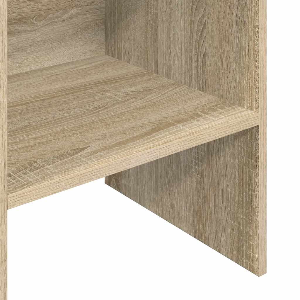 Bücherregal Sonoma-Eiche 40x35x180 cm Holzwerkstoff