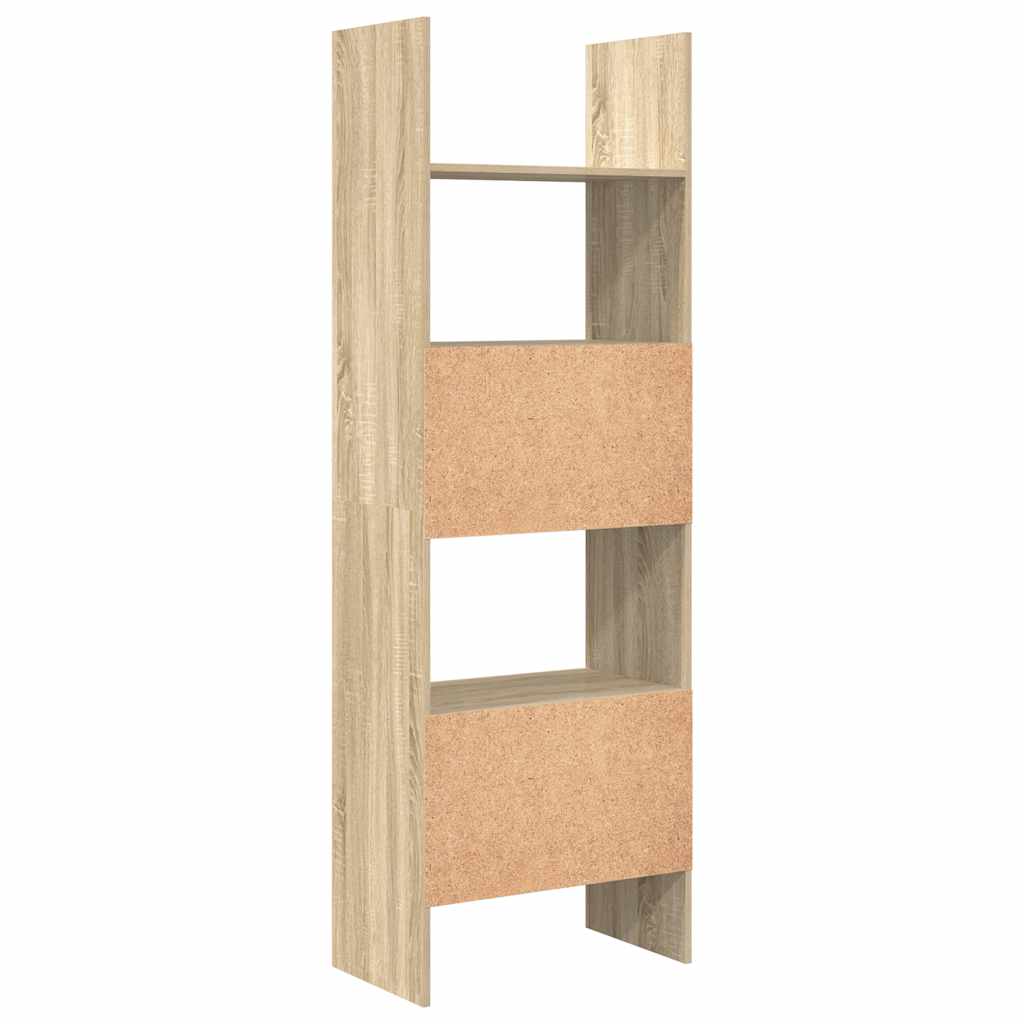 Bücherregal Sonoma-Eiche 60x35x180 cm Holzwerkstoff