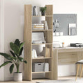 Bücherregal Sonoma-Eiche 60x35x180 cm Holzwerkstoff