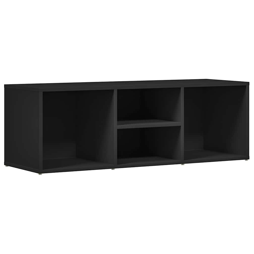 Schuhbank Schwarz 105x35x35 cm Holzwerkstoff