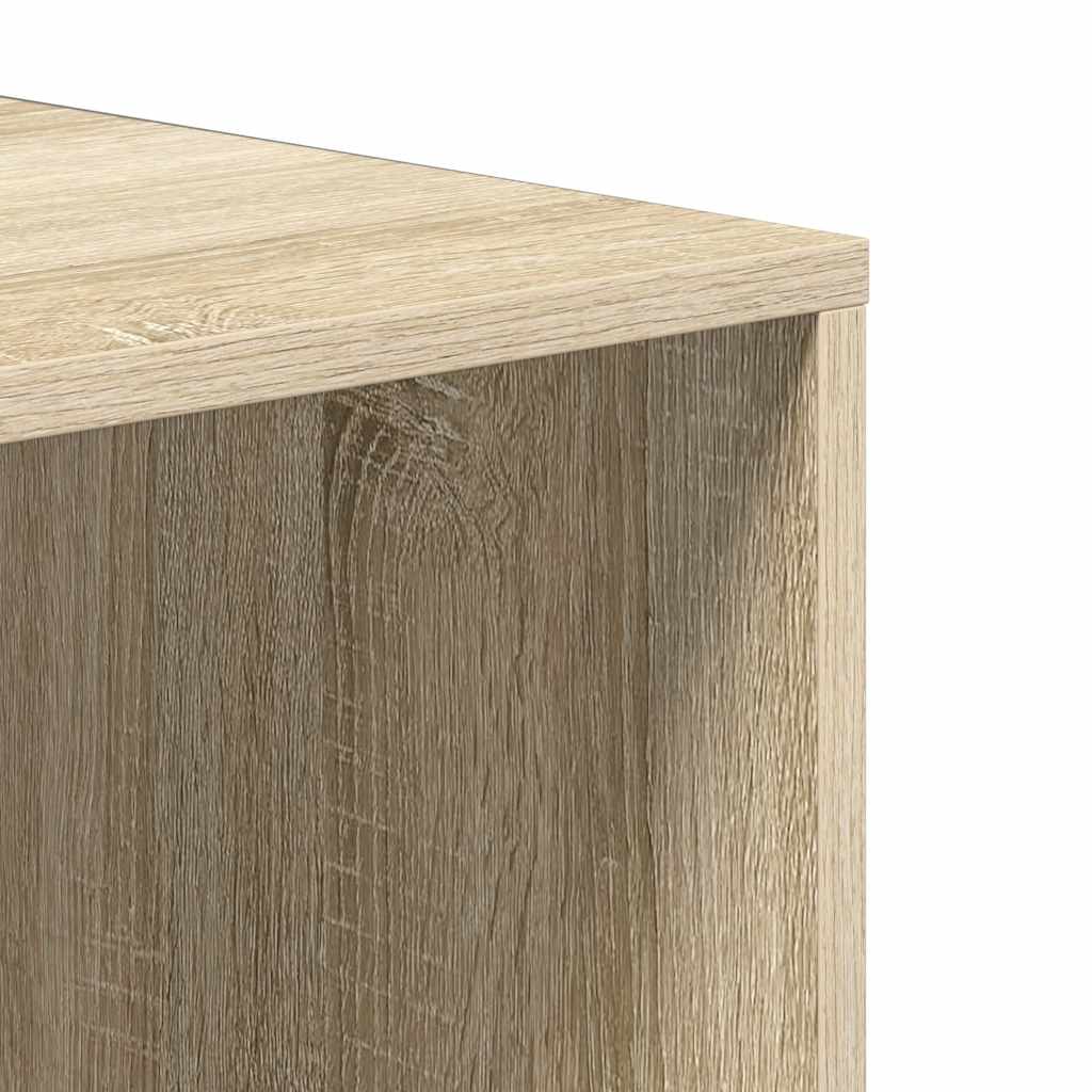 Schuhbank Sonoma-Eiche 105x35x35 cm Holzwerkstoff