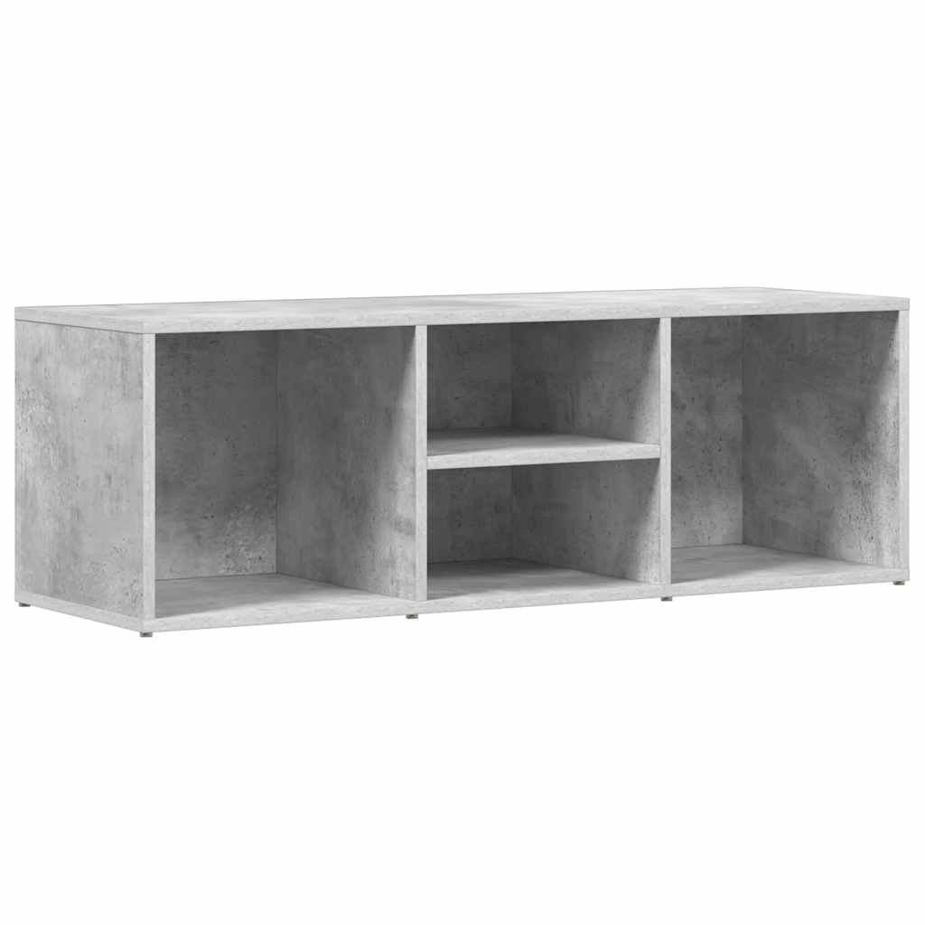 Schuhbank Betongrau 105x35x35 cm Holzwerkstoff