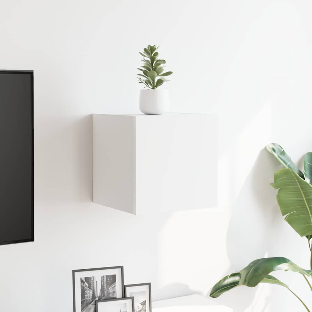 TV-Wandschrank Weiß 30,5x30x30 cm