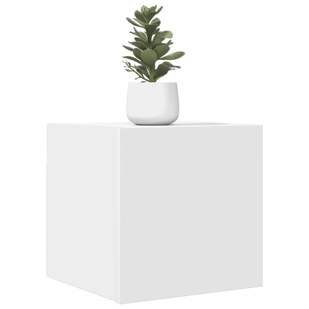 TV-Wandschränke 2 Stk. Weiß 30,5x30x30 cm